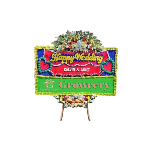 Papan Bunga Suka Cita - 008