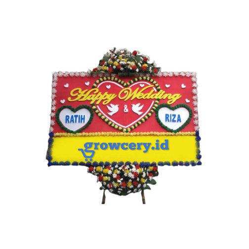Papan Bunga Suka Cita - 009